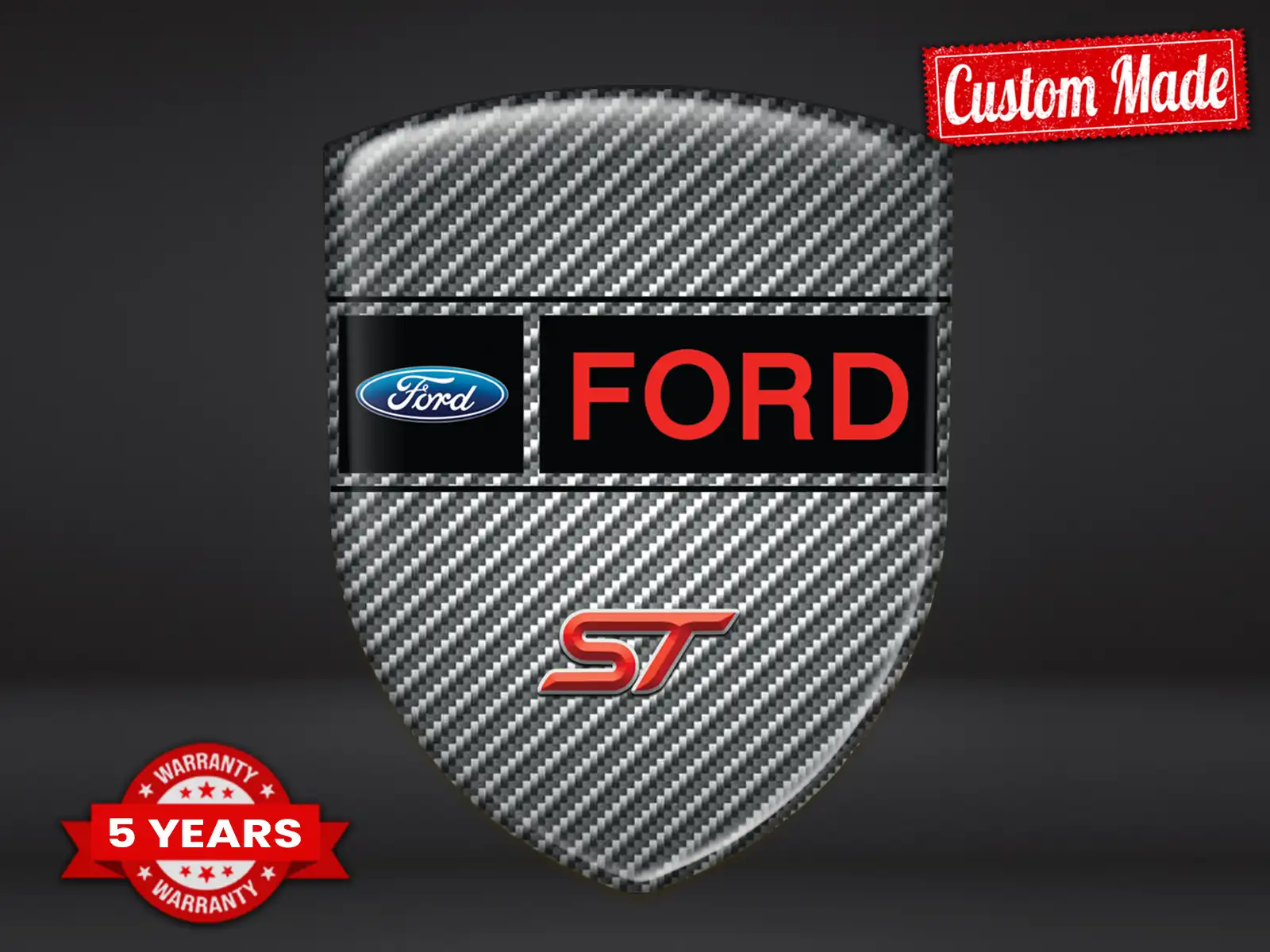 Ford Logo Silicona Auto Máximo Duradero Estilo Pro Rendimiento